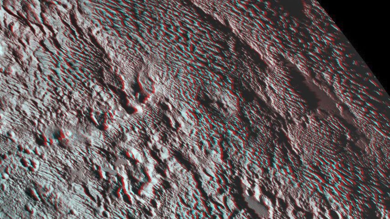 Skyscraper-size spikes of methane ice may surround Pluto’s equator
