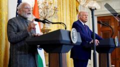 India calls Trump’s tariff threat over Russian oil ‘unjustified’