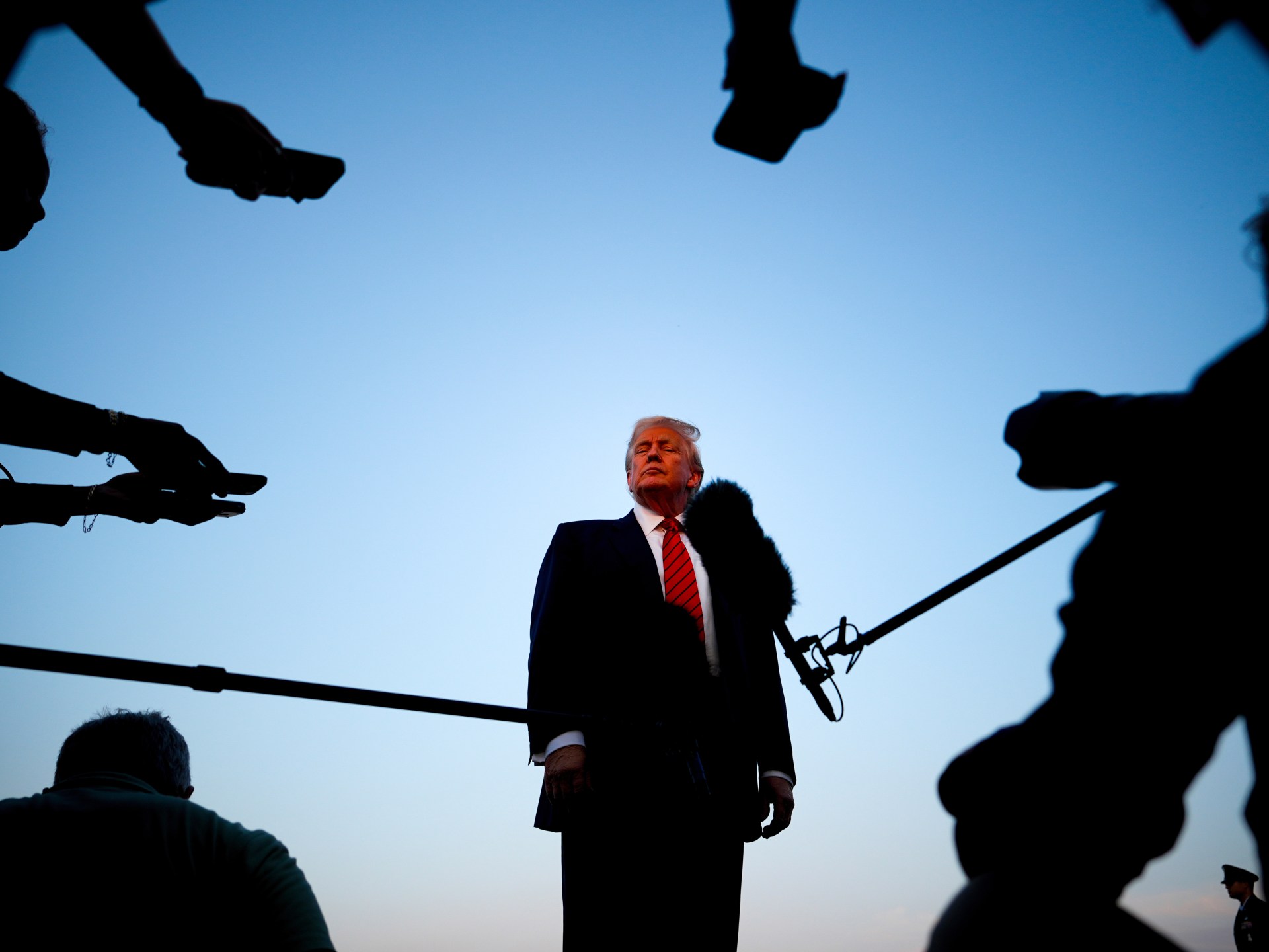 Trump accuses banks of discriminating against his supporters