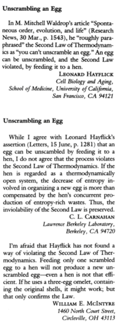 How to unscramble an egg