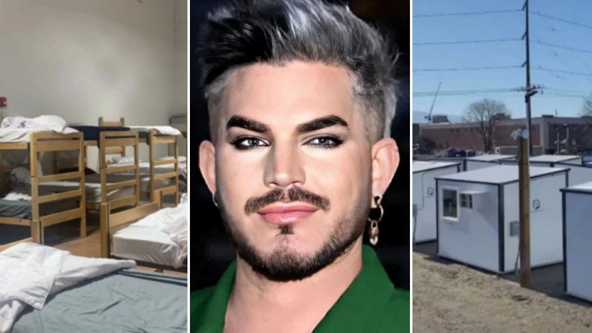 Did Adam Lambert donate nearly $13M to homeless shelter initiative?