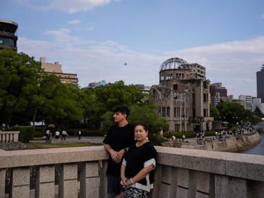 Grandkids of men who experienced Japan A-bomb attacks work for peace 80 years later