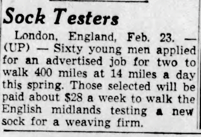 Sock Testers