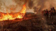 Fire prompts thousands of evacuations in California