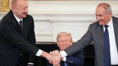 Azerbaijan and Armenia sign peace pledge at White House summit with Trump