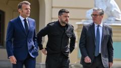 Ukraine’s European allies say peace talks must include Kyiv