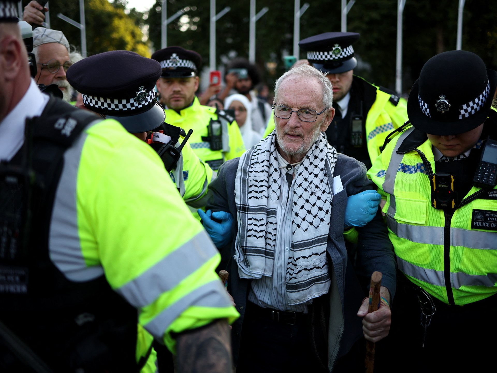 UK police arrest 522 over support for Palestine Action at London protests