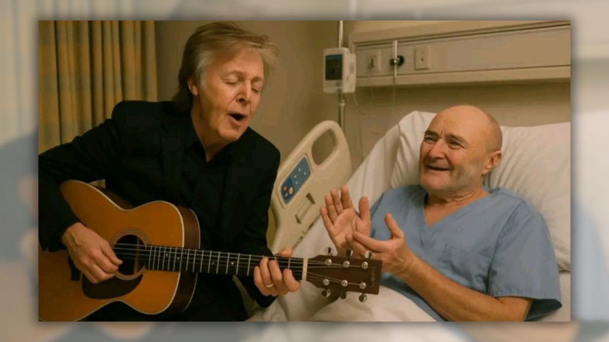 Debunking rumor Paul McCartney visited Phil Collins in hospital