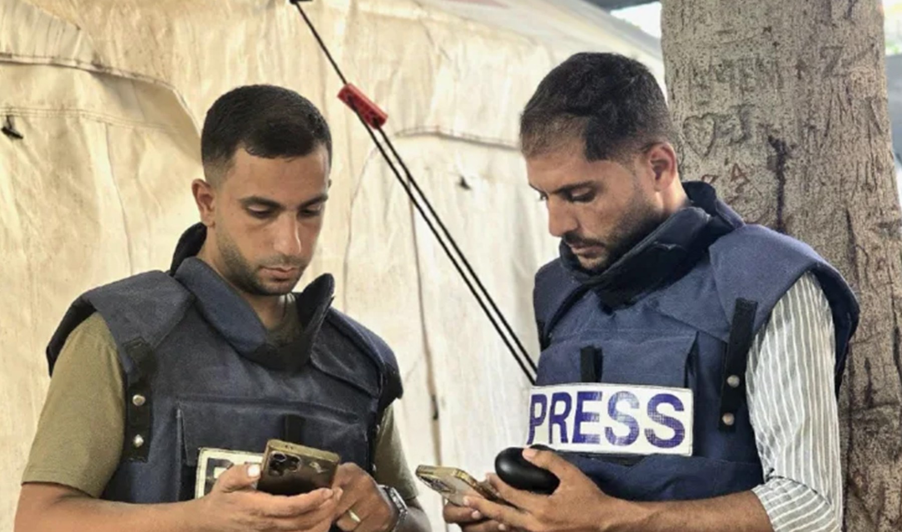 Gaza journalist reports on Israeli attack that killed Al Jazeera colleagues