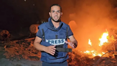 Five Al Jazeera journalists killed in Israeli strike near Gaza City’s Al-Shifa hospital