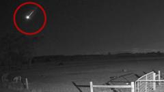 Watch: Meteor burns across Australian night sky