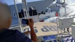 Watch: Chinese ships collide while pursuing Philippine boat