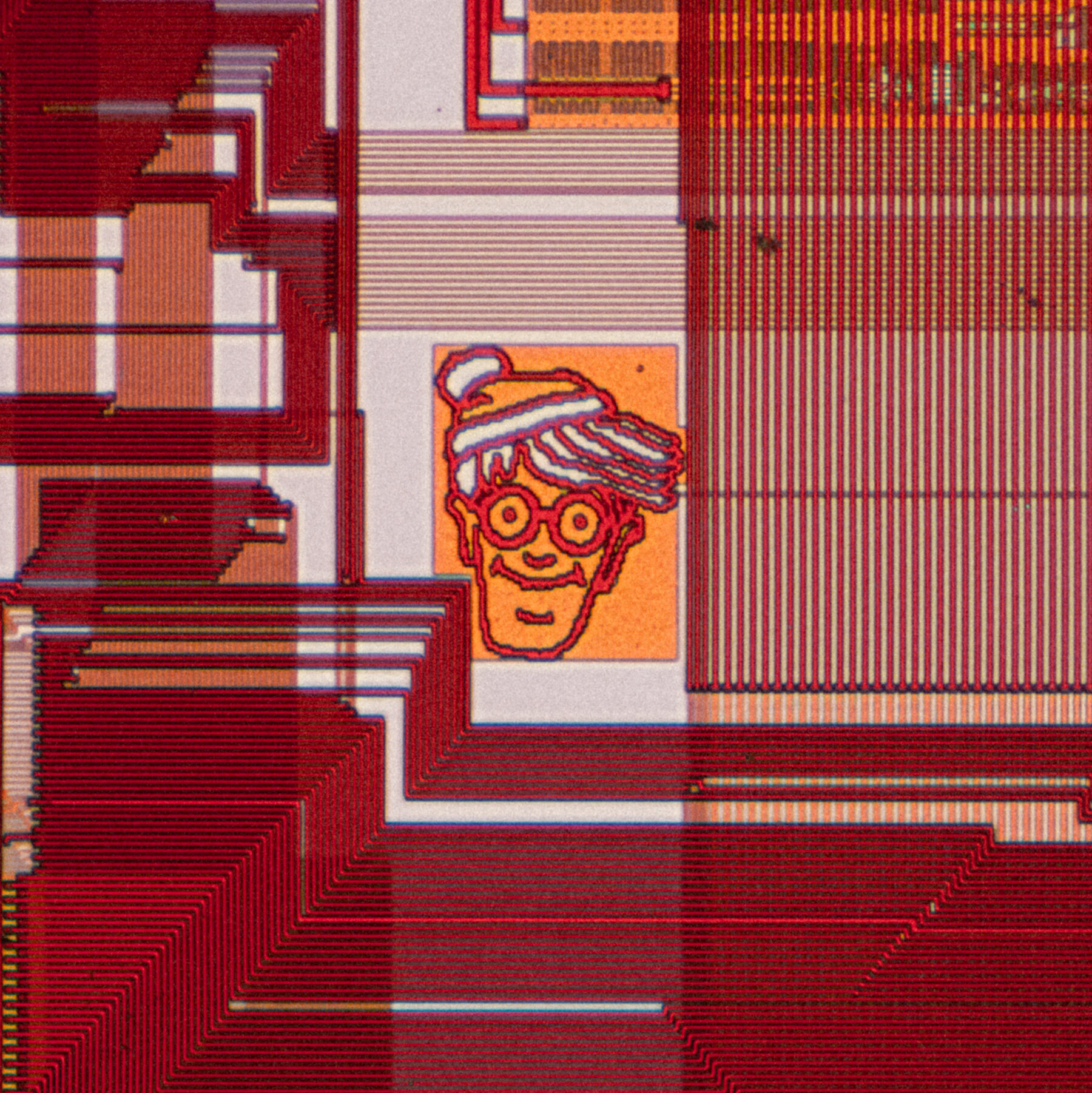 Hidden Inside Our Electronics, Tiny Doodles From Another Era