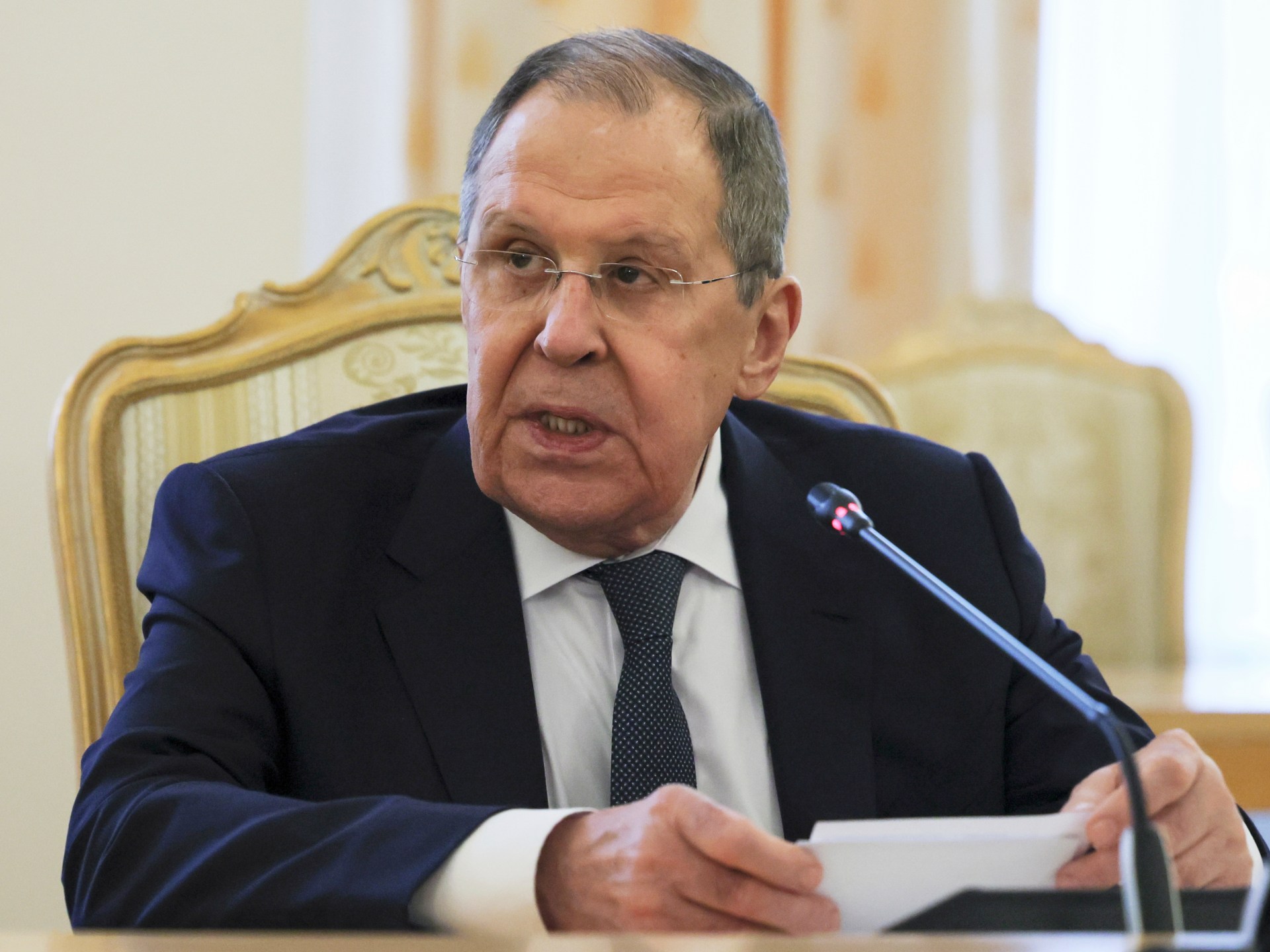 Top Russia-US diplomats hold phone call before Trump-Putin Alaska meet