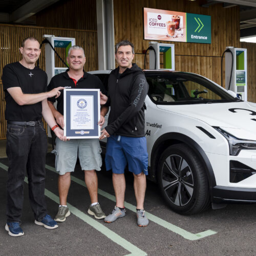 Polestar sets production car record for longest drive on a single charge