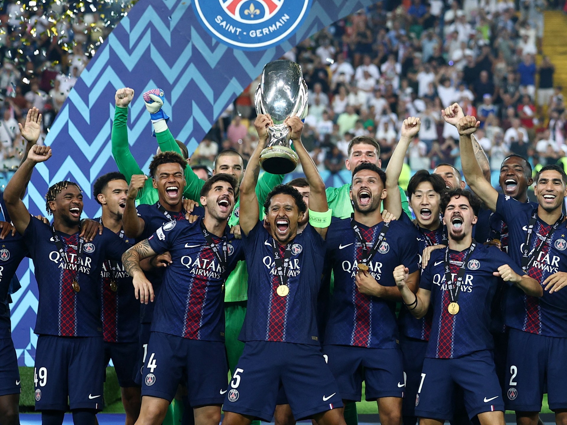 PSG beat Tottenham on penalties to claim UEFA Super Cup