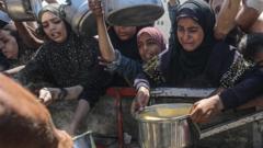 Humanitarian groups call on Israel to end ‘weaponisation of aid’ in Gaza
