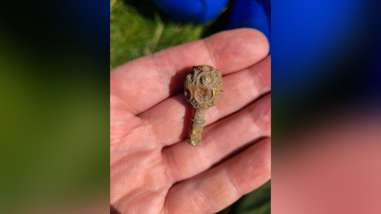Archaeology student finds rare ninth-century gold ‘within the first 90 minutes’ of her first excavation