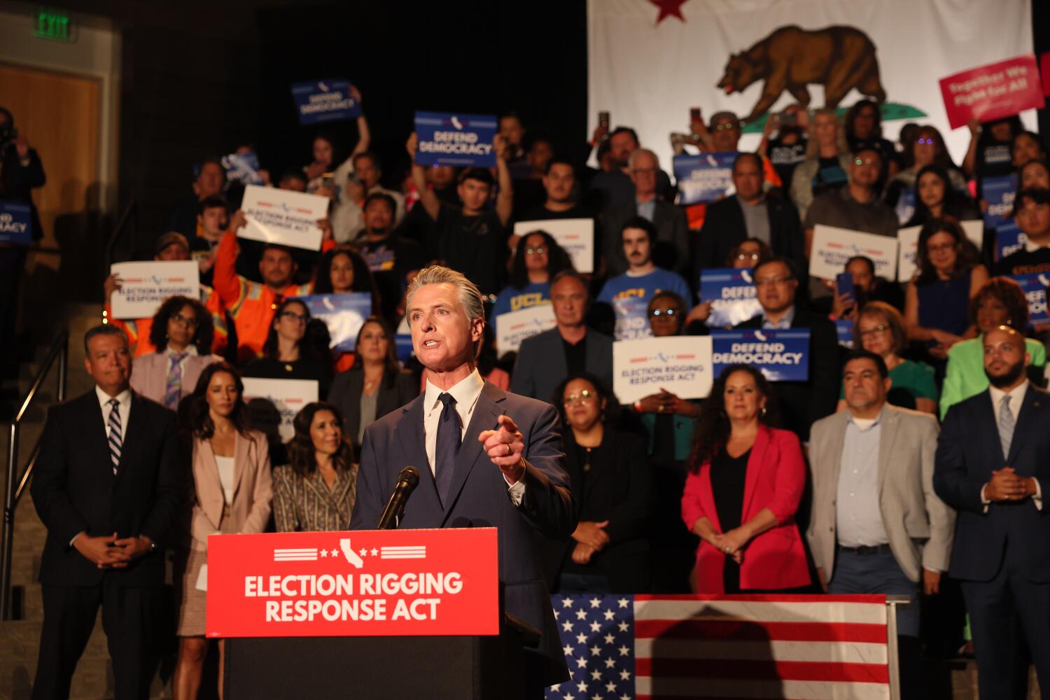 Newsom calls for special November election to block Trump from ‘rigging’ 2026 midterms