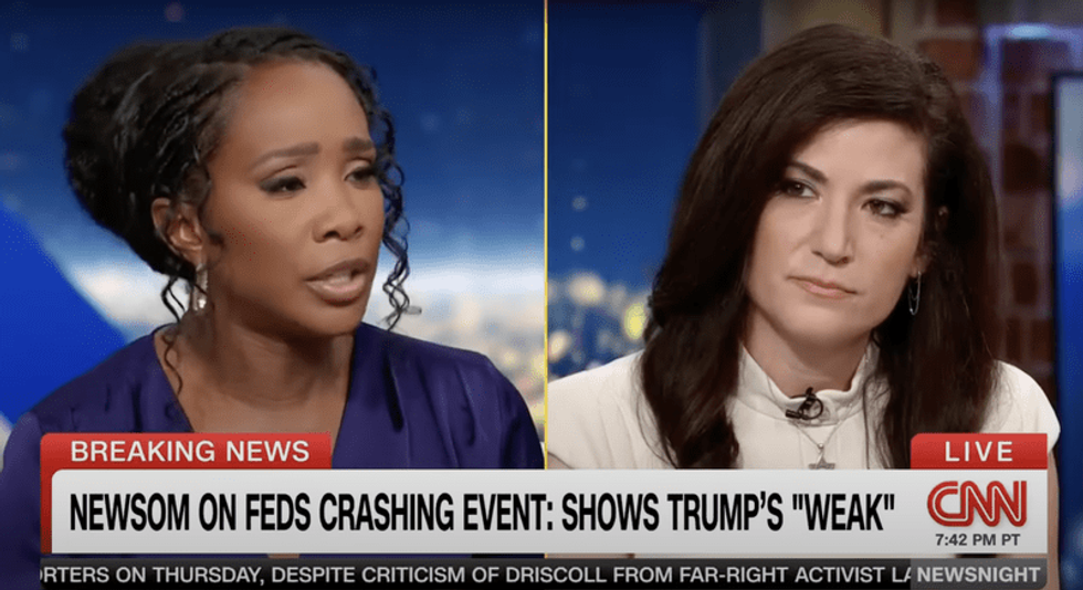 ‘They didn’t vote for this!’: Panel slams MAGA defense of federal agents crashing LA event