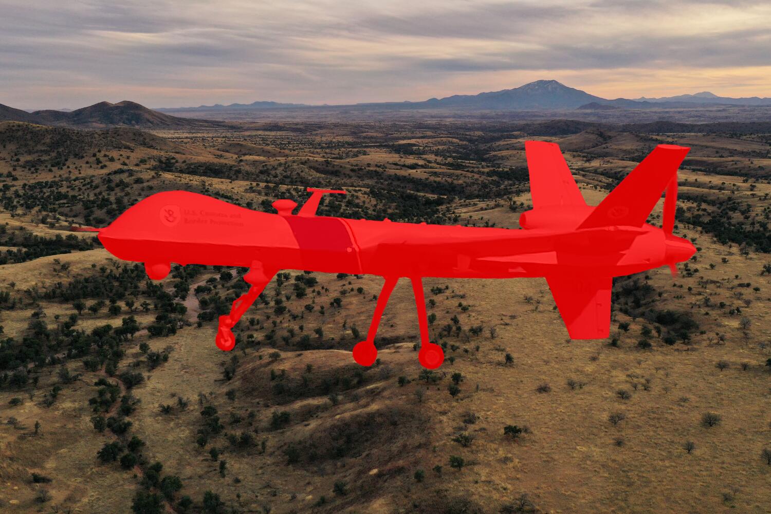 Inside the border command center tracking migrants with drones