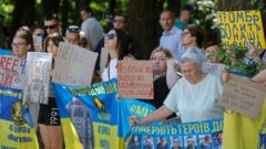 ‘About our lives, but without our voice’: Sidelined Ukrainians look on