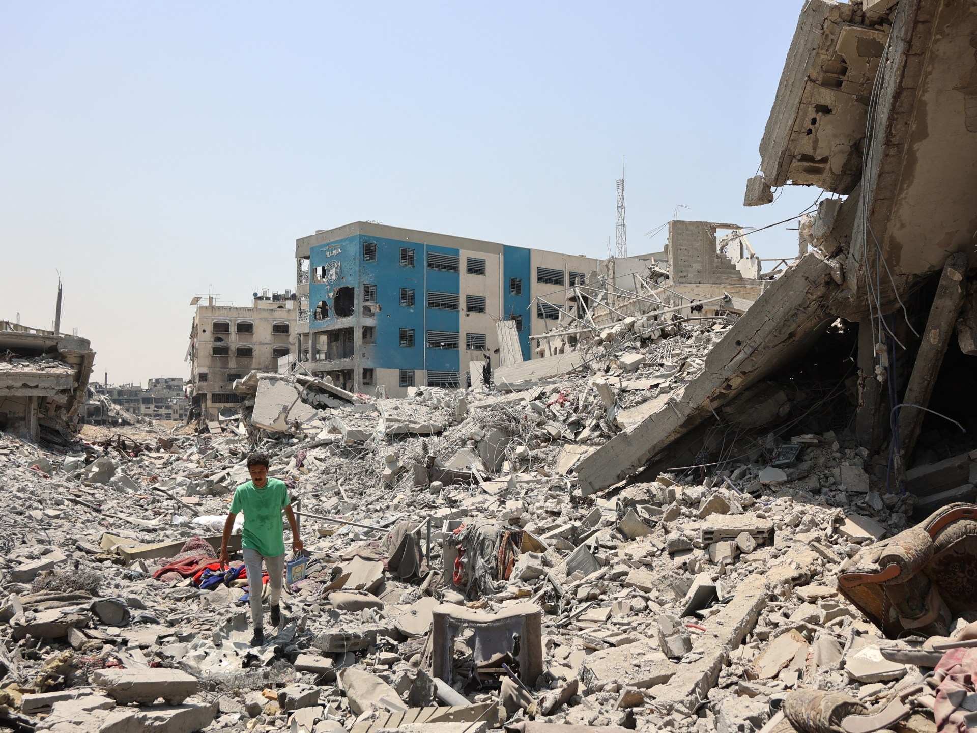 Israel targets emergency workers trying to help people trapped in Gaza City