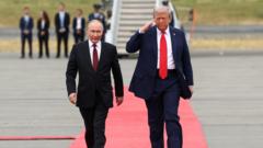 Watch: Moment Trump and Putin meet in Alaska for Ukraine talks