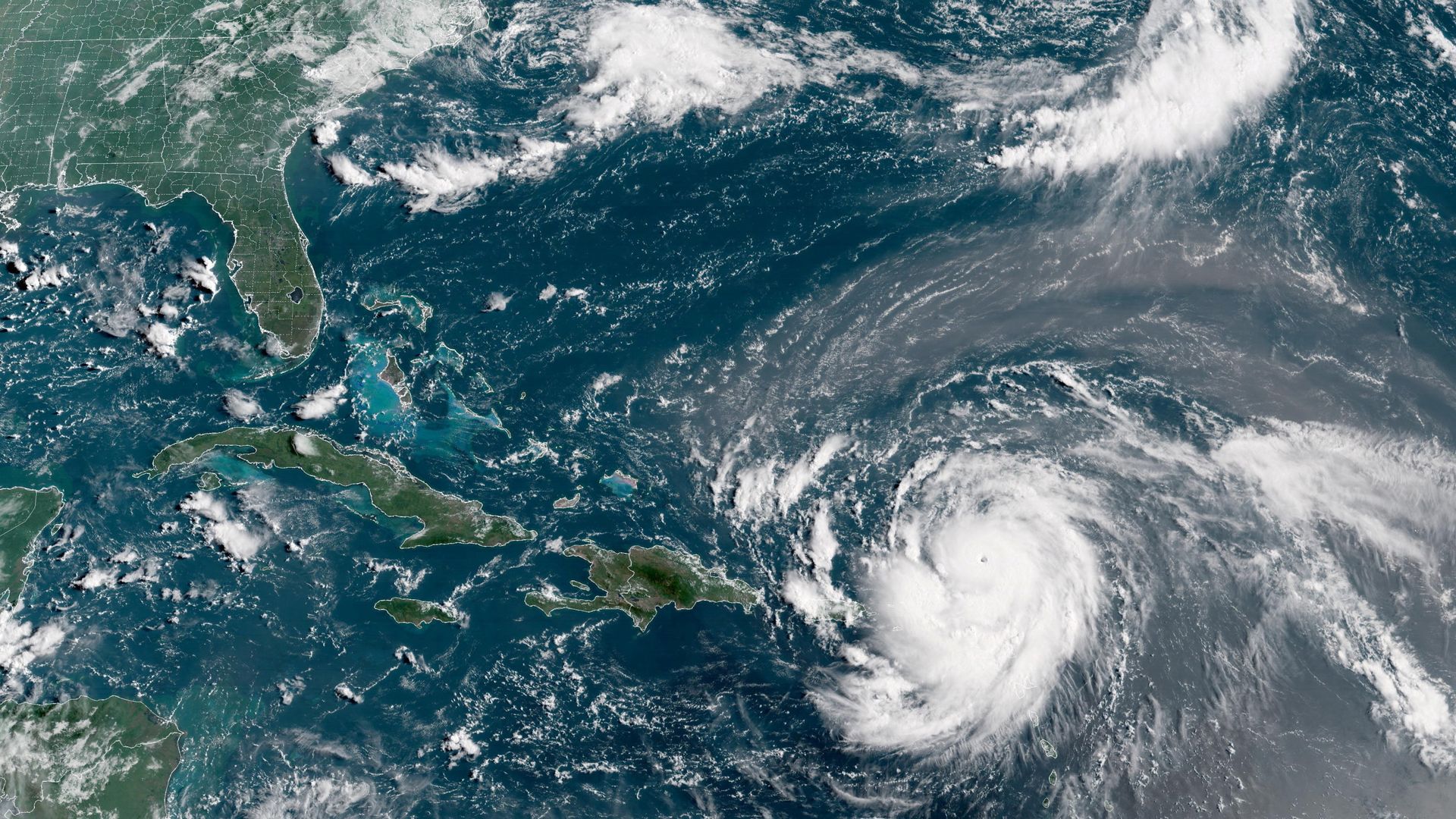 Hurricane Erin rapidly strengthens to Category 5 storm – with winds of up to 160mph