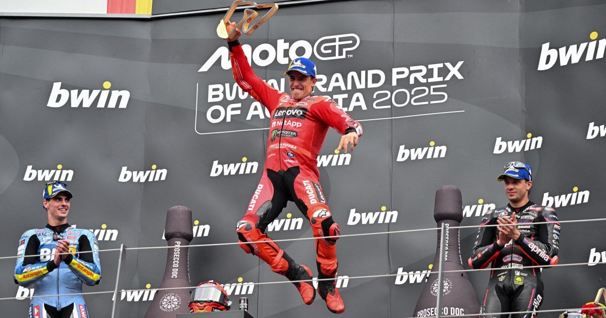 Marc Marquez extends win streak to six with maiden Austrian MotoGP victory