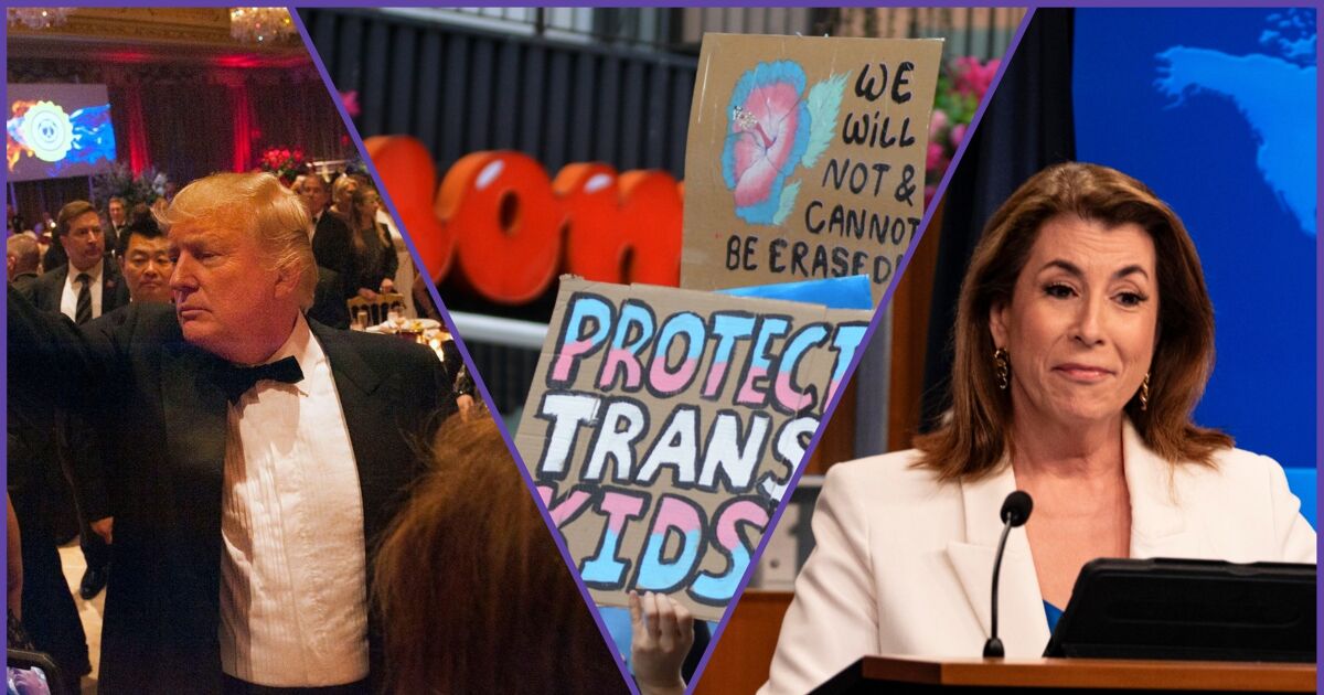 Gay students get caned, Trump cuts funding for LGBTQ+ initiatives, Tammy Bruce to represent US