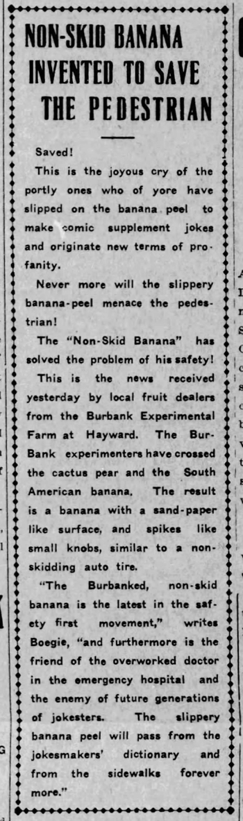 Non-Skid Banana