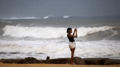 US East Coast faces life-threatening waves from Hurricane Erin