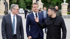 ‘No-one was expecting this’: European leaders rush to US to help Ukraine avoid ‘capitulation’