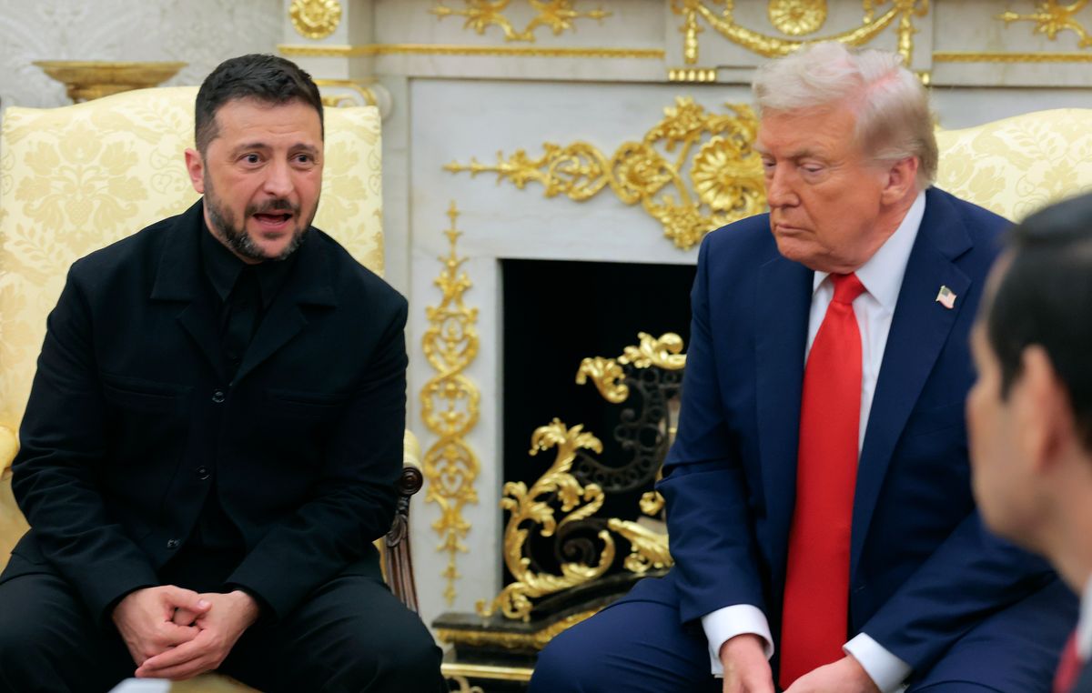 White House threatened Trump wouldn’t meet with Zelenskyy if he didn’t wear a suit?