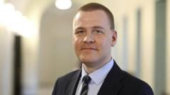 Finnish politician dies in parliament in Helsinki