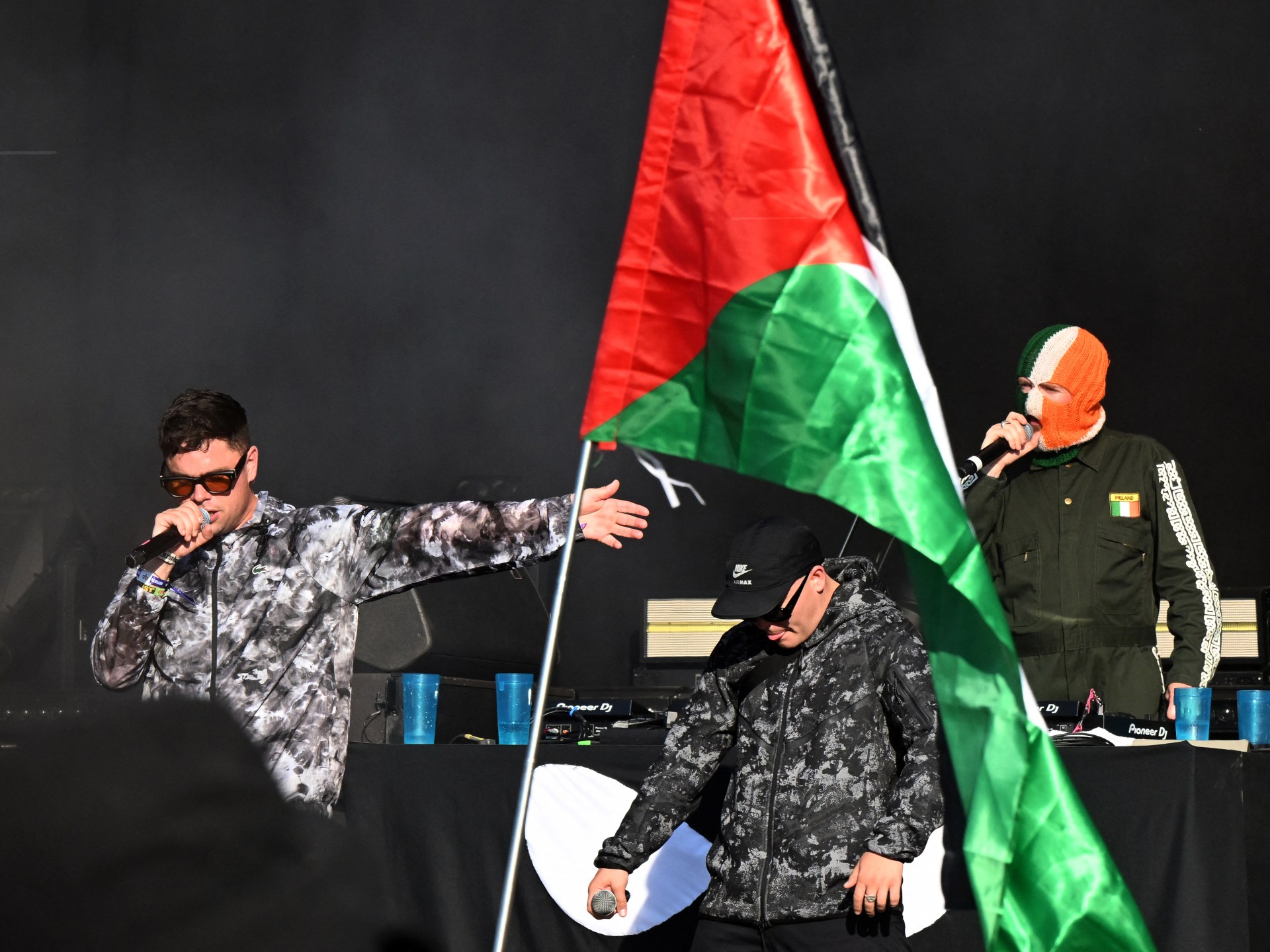 Member of Irish rap band Kneecap faces court on ‘terrorism’ charge