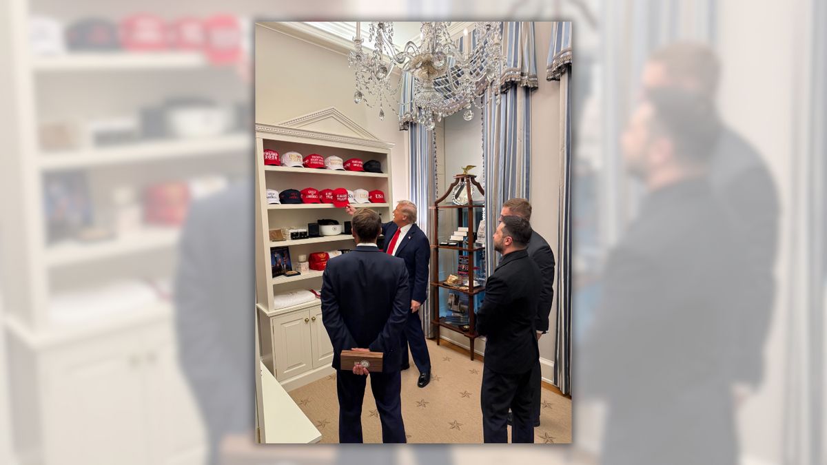 Don’t buy claims Trump runs a White House MAGA gift shop