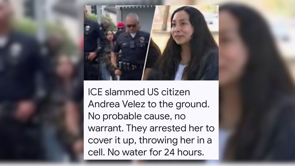 Investigating reports about Andrea Velez’s ICE arrest and detainment