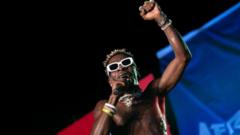 Ghanaian music star Shatta Wale briefly detained over Lamborghini probe