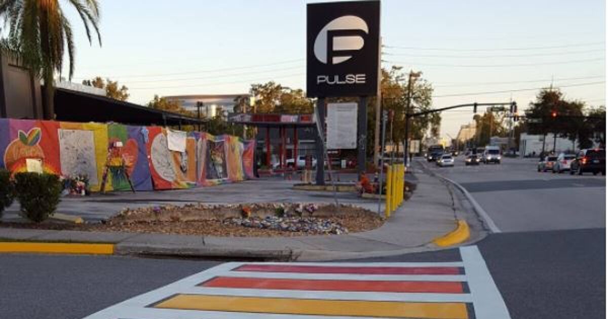 Ron DeSantis paints over Pulse Memorial rainbow crosswalk in the dead of night