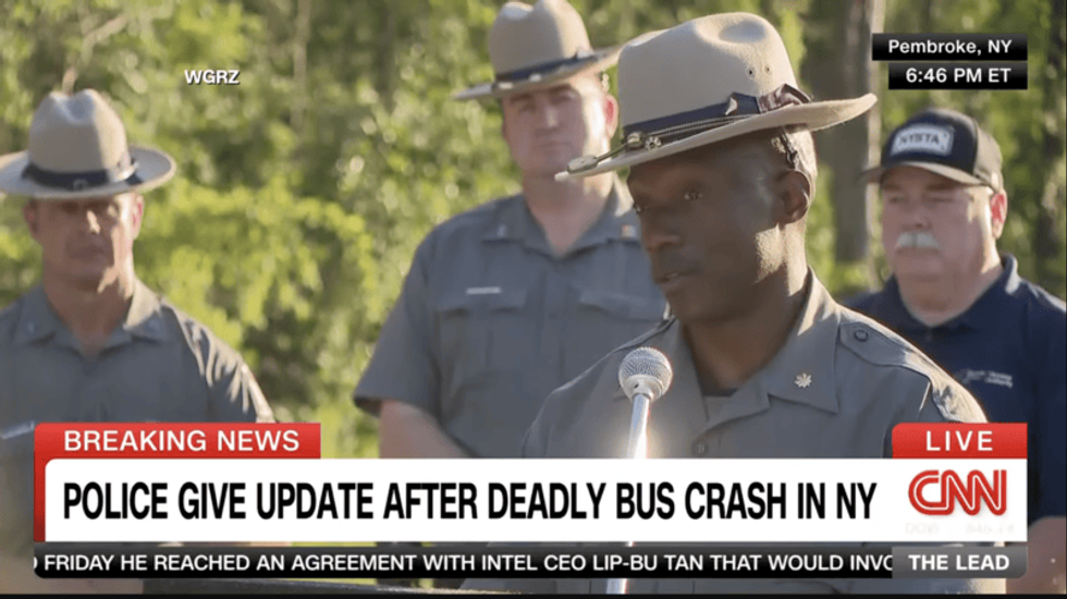 5 dead in tour bus rollover, including child