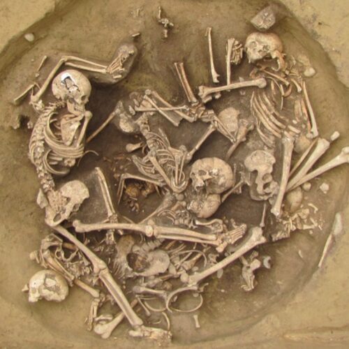 Neolithic people took gruesome trophies from invading tribes