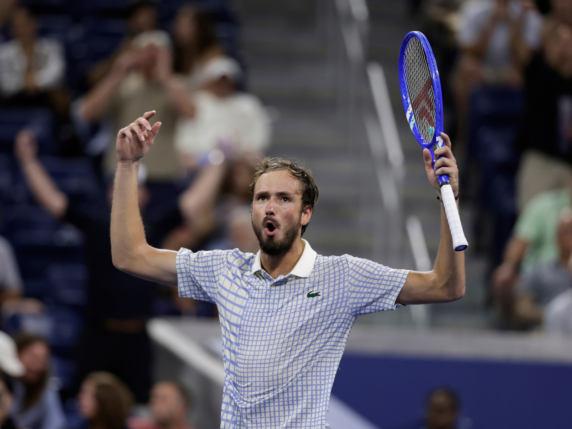 Daniil Medvedev exits US Open after photographer incident on match point