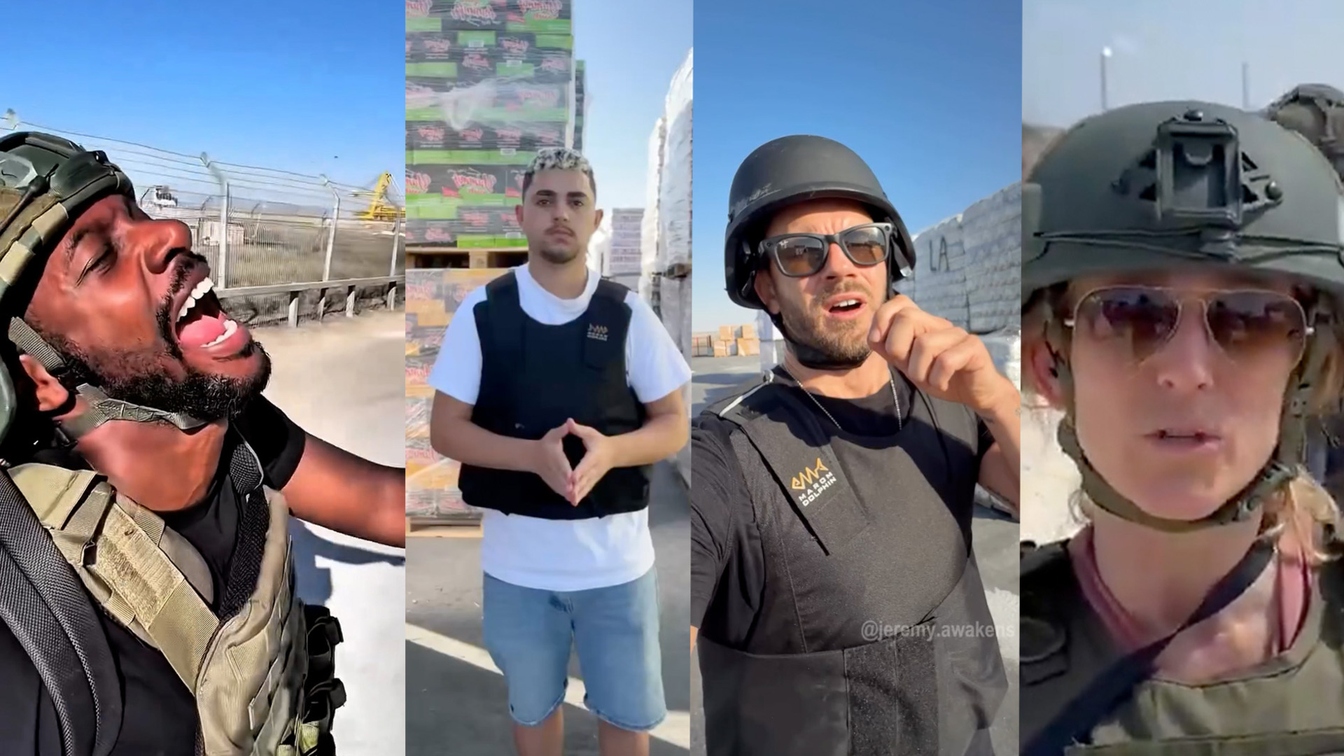 Israeli army takes influencers to see controversial GHF food aid in Gaza