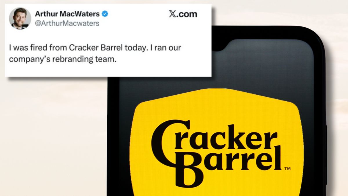 Was an ‘Arthur MacWaters’ fired from Cracker Barrel over rebrand?