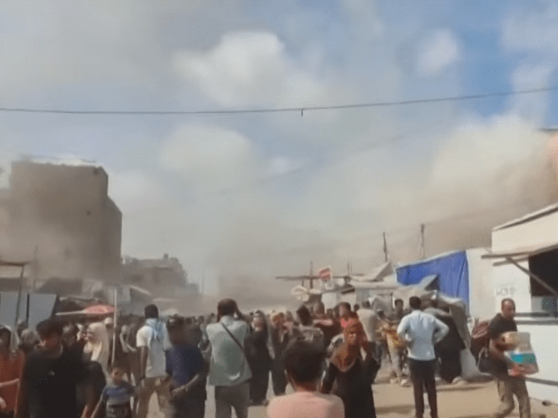 What are double-tap strikes that Israel used to hit a hospital?