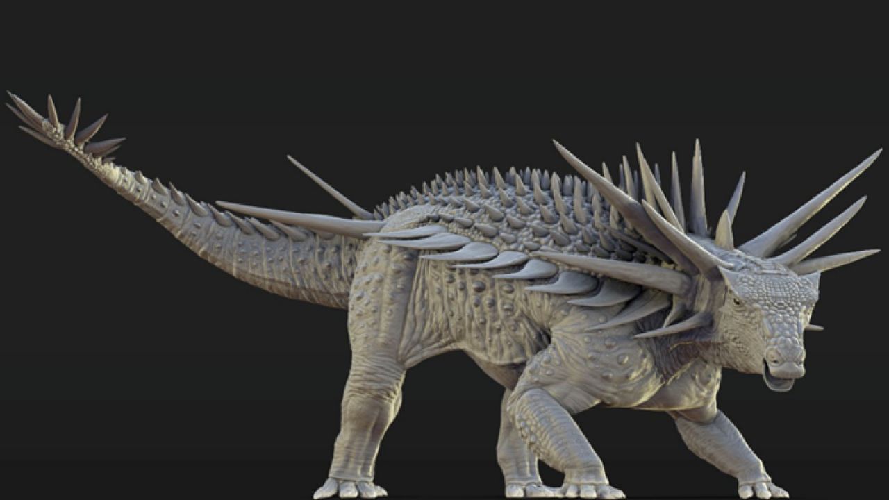 ‘So weird’: Ankylosaur with 3-foot spikes sticking out of its neck discovered in Morocco