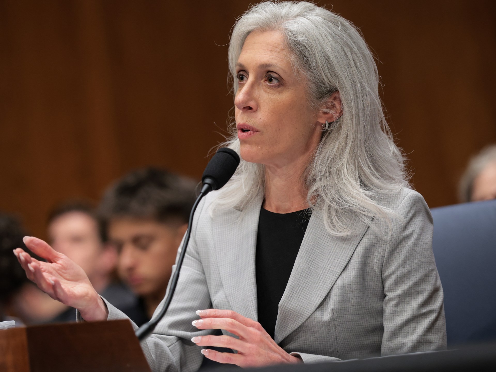 US CDC chief fired after weeks in role as other top officials quit agency