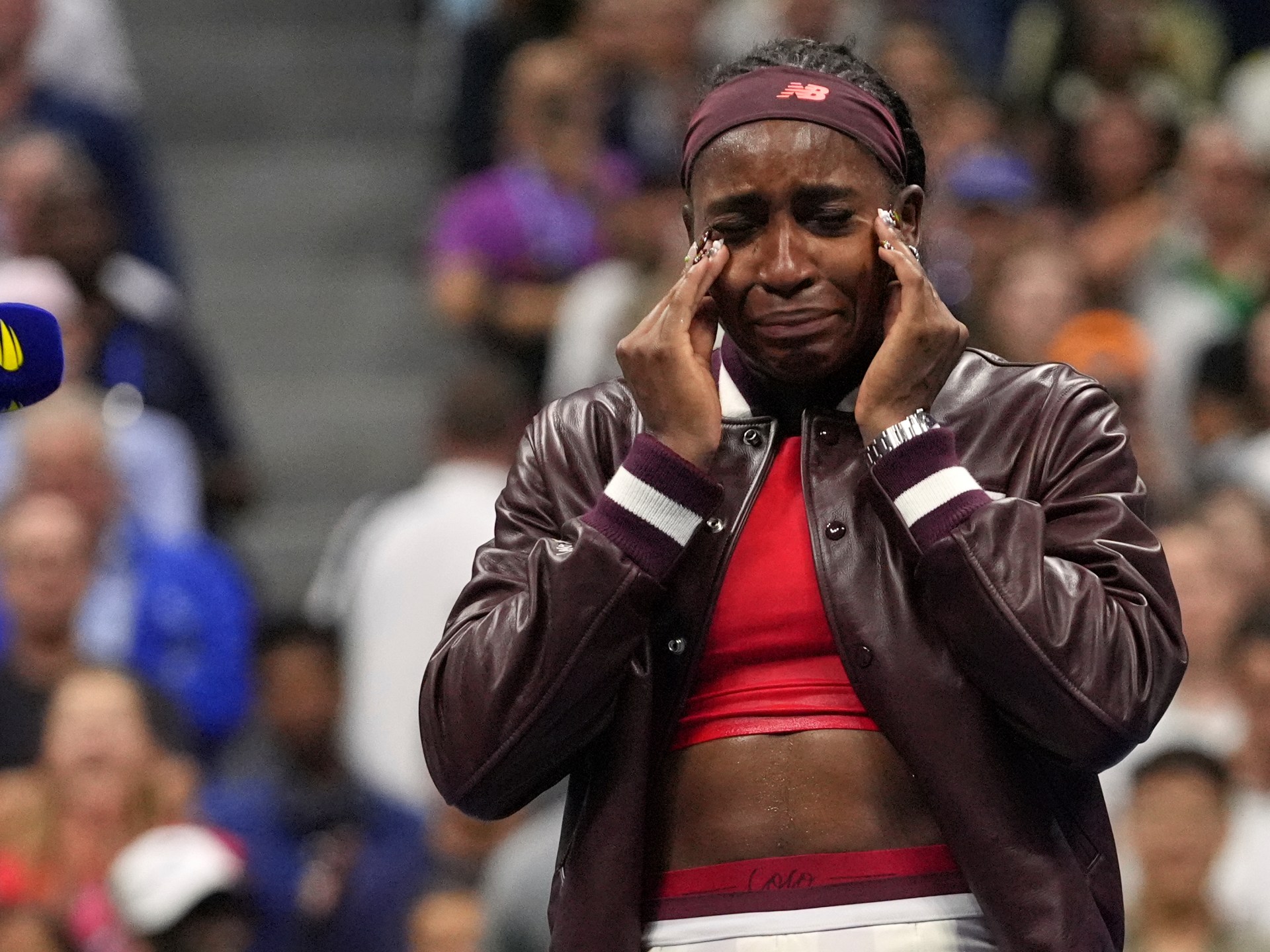 Gauff thanks gymnast Biles for support in US Open tennis plight